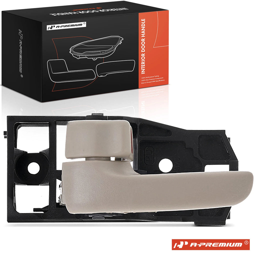 Front Left Beige Interior Door Handle for Toyota Highlander (2014–2019)
