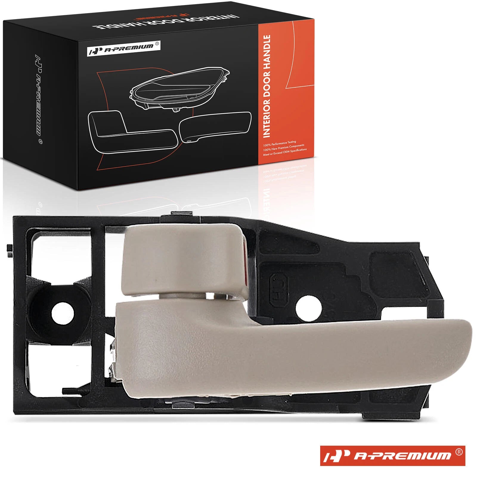 Front Left Beige Interior Door Handle for Toyota Highlander (2014–2019)