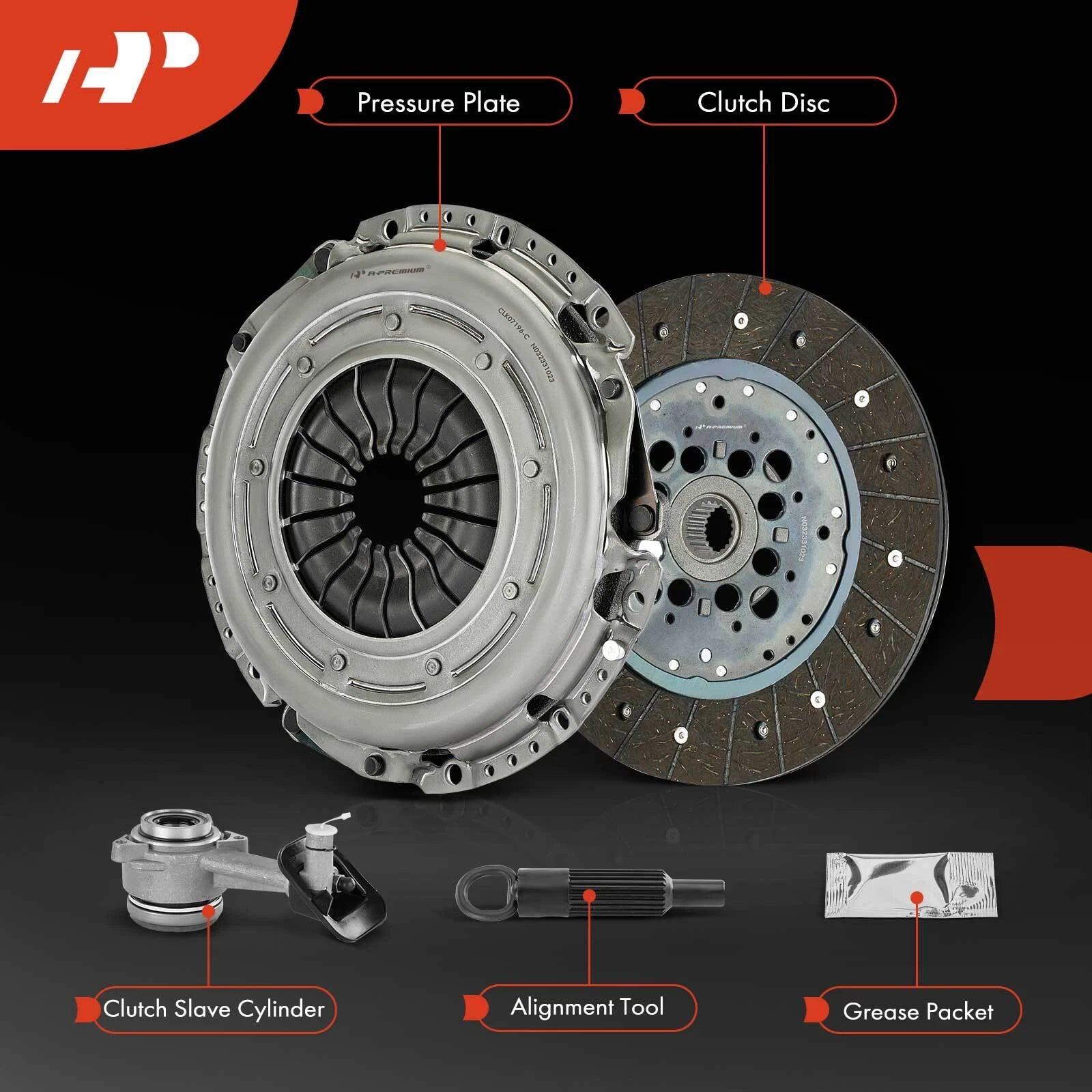 Clutch Kit with Slave Cylinder for Ford Focus (2003-2011)