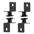Set of 4 Black Shipping Container Side Twist Lock Accessories