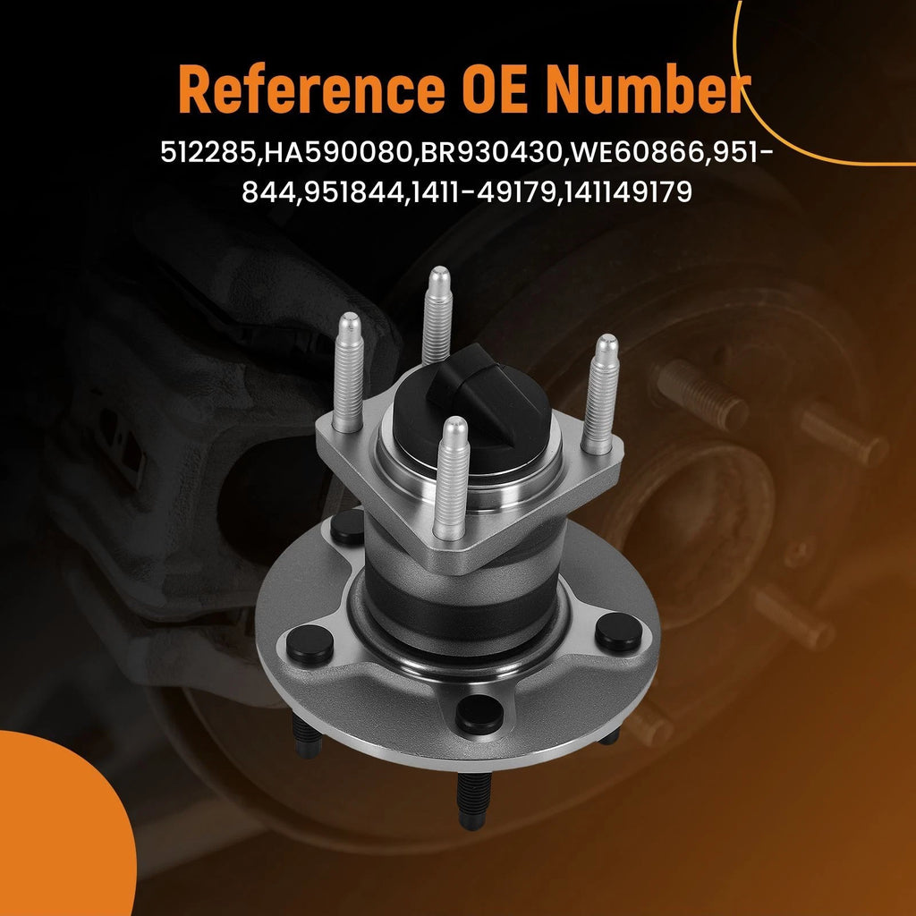 Rear Wheel Hub & Bearing Assembly for Chevrolet Malibu/G6 (2004–2012)
