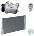AC Compressor Kit with Condenser Replacement for Chevrolet Malibu (2019–2019)