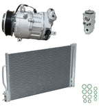 AC Compressor Kit with Condenser Replacement for Chevrolet Malibu (2019–2019)