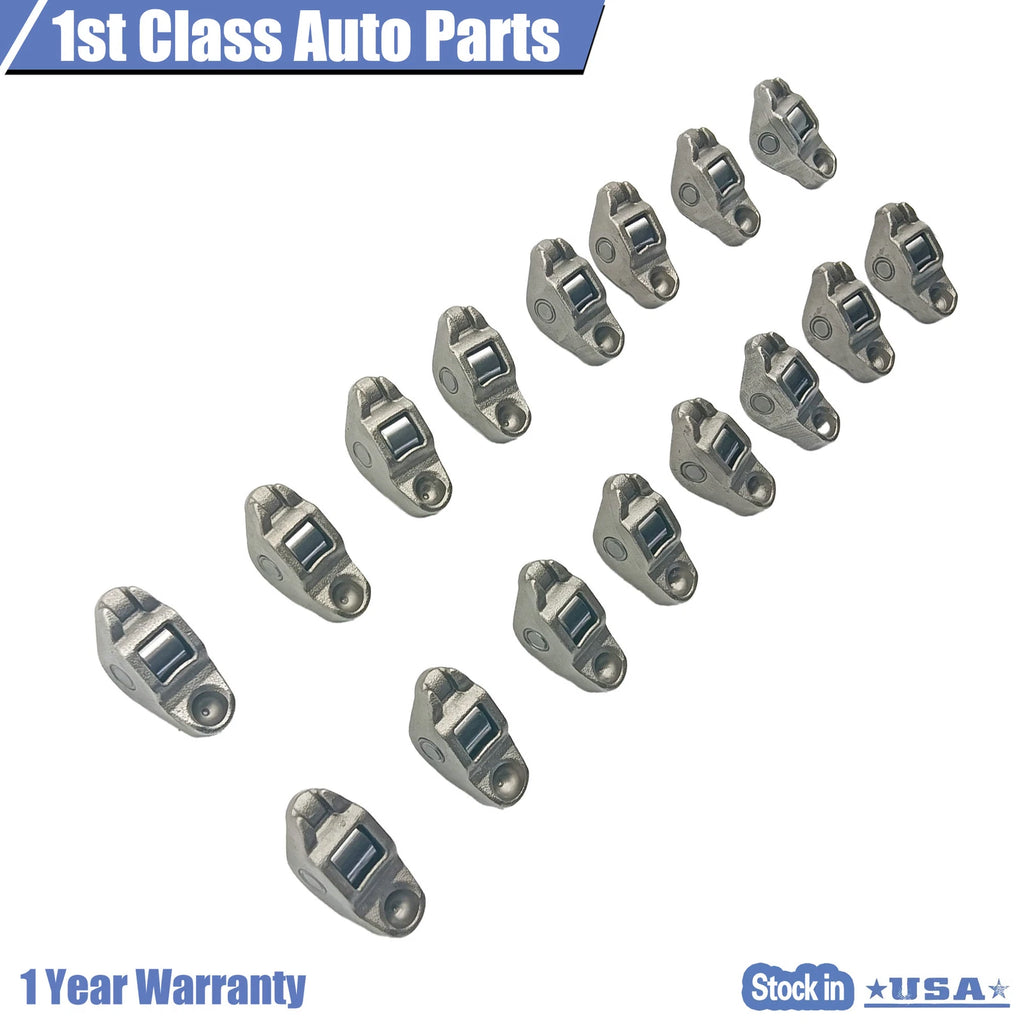 Set of 16 Rocker Arms for Buick Cadillac Chevrolet GMC ATS LaCrosse (1999–2017)