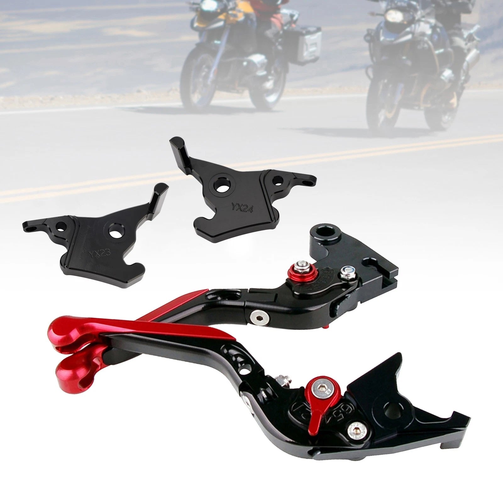 Adjustable Clutch Brake Lever for Yamaha XMAX 300 (2023–2025) Red