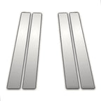 Chrome Pillar Post Covers 4Pc Replacement for Audi S4 (2010–2017)