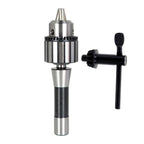 Drill Chuck with R8 Shank for Precision Tools (1/2" Capacity)