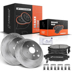Rear Drilled Brake Rotors & Ceramic Pads for Subaru Forester Impreza 