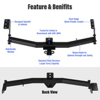 2 Inch Trailer Towing Hitch for Honda Ridgeline (2006-2014)