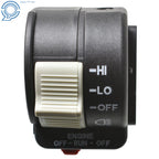 Start Light Run Stop Handle Bar Switch for Polaris Predator Outlaw 500 (2003-2011)