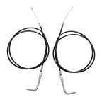 2X Throttle Cables for Harley Sportster XL 883 1200 (Custom)