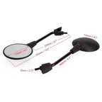 Set of 2 Rearview Mirrors for Vespa Primavera 50 125 150 (2014–2022) #3