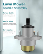 Spindle Assembly for John Deere Z335E Z345E ZTrak Mower 42" Deck AM144608