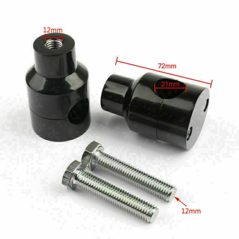 22mm Handle Bar Riser Mounting Clamps for Motorcycle Bike (UK)
