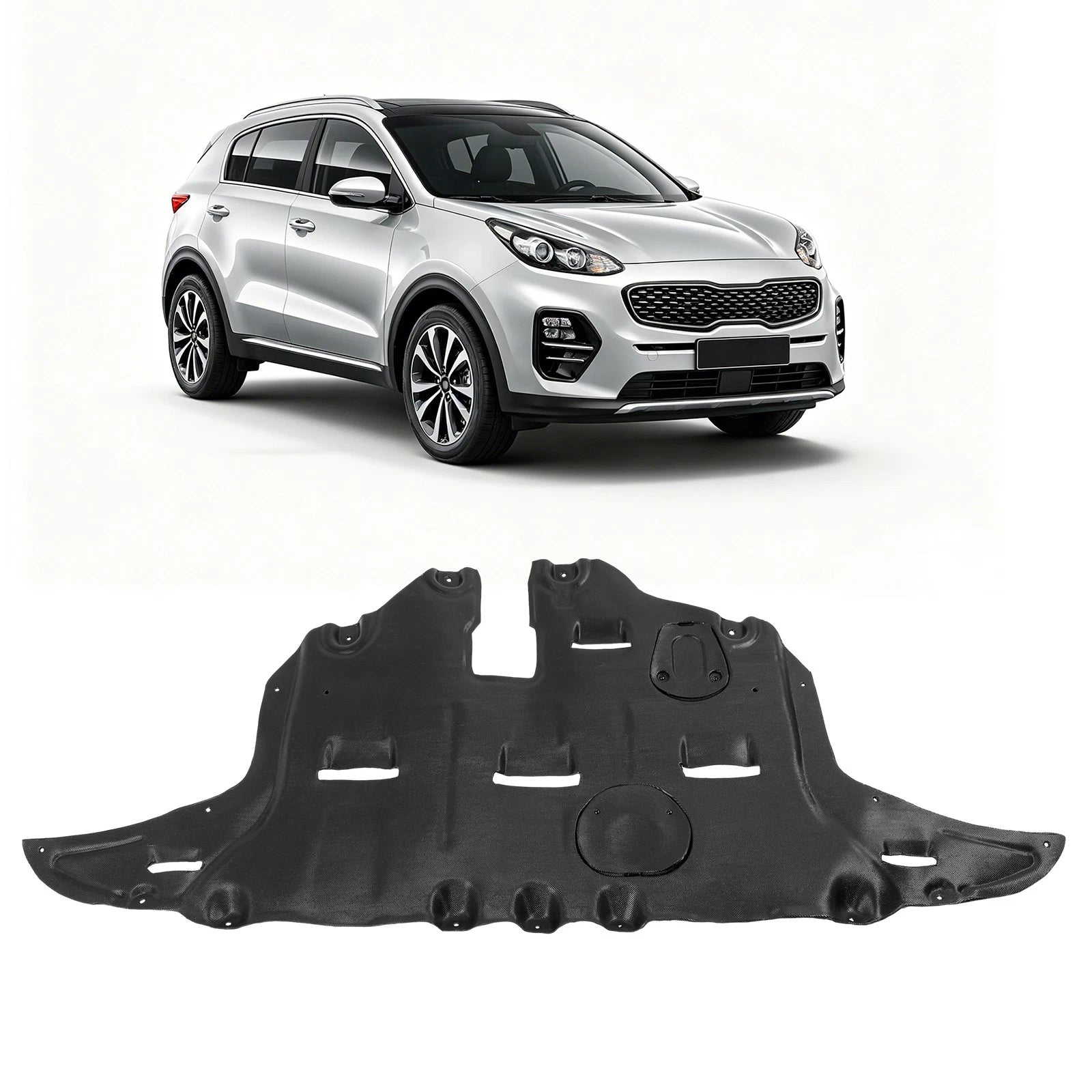 Front Lower Engine Splash Shield for Kia Sportage SX (2017–2019)