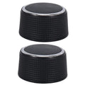 2X Rear Radio Control Knob Button for Chevrolet Silverado 1500, Sierra 1500