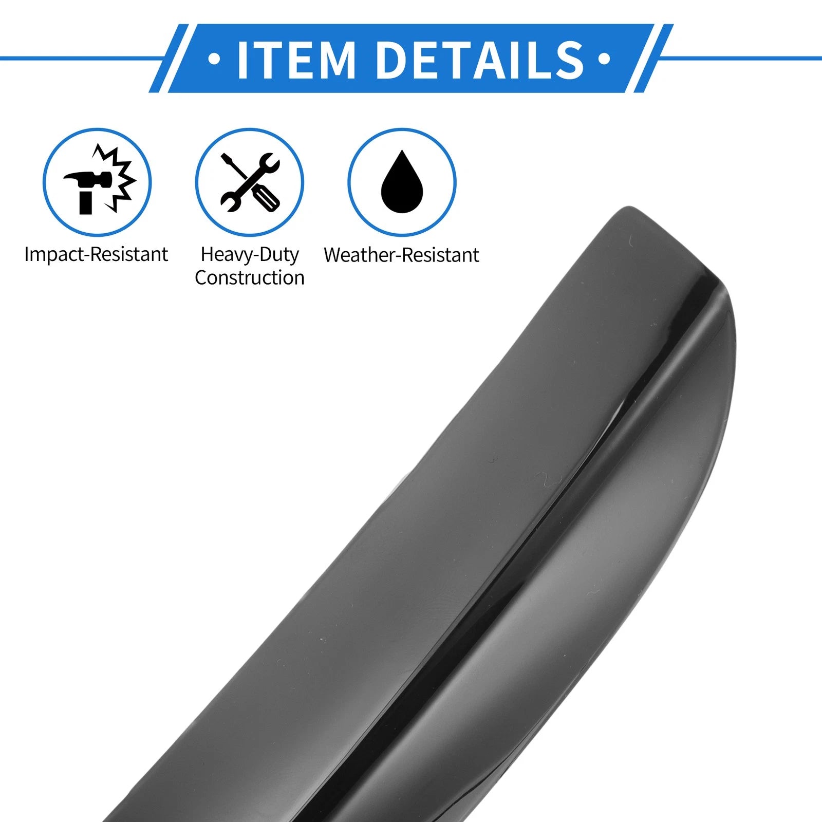 Front Right Bumper Grille Trim for Mercedes-Benz W205/C (2015–2018)