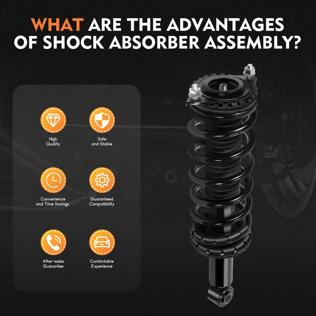 Rear Complete Struts Spring Shock Absorbers Assembly for Subaru Legacy (2000–2004)