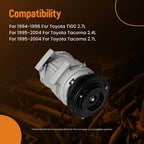 AC Compressor with Clutch for Toyota Tacoma (1995–2004)