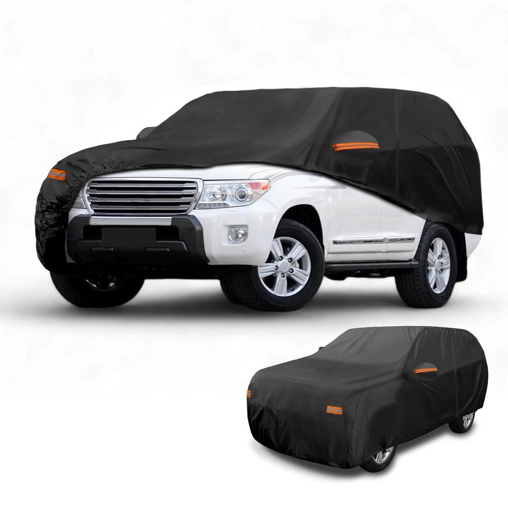 Waterproof Car Cover for Toyota Land Cruiser (190T-PU, Black)