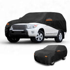 Waterproof Car Cover for Toyota Land Cruiser (190T-PU, Black)