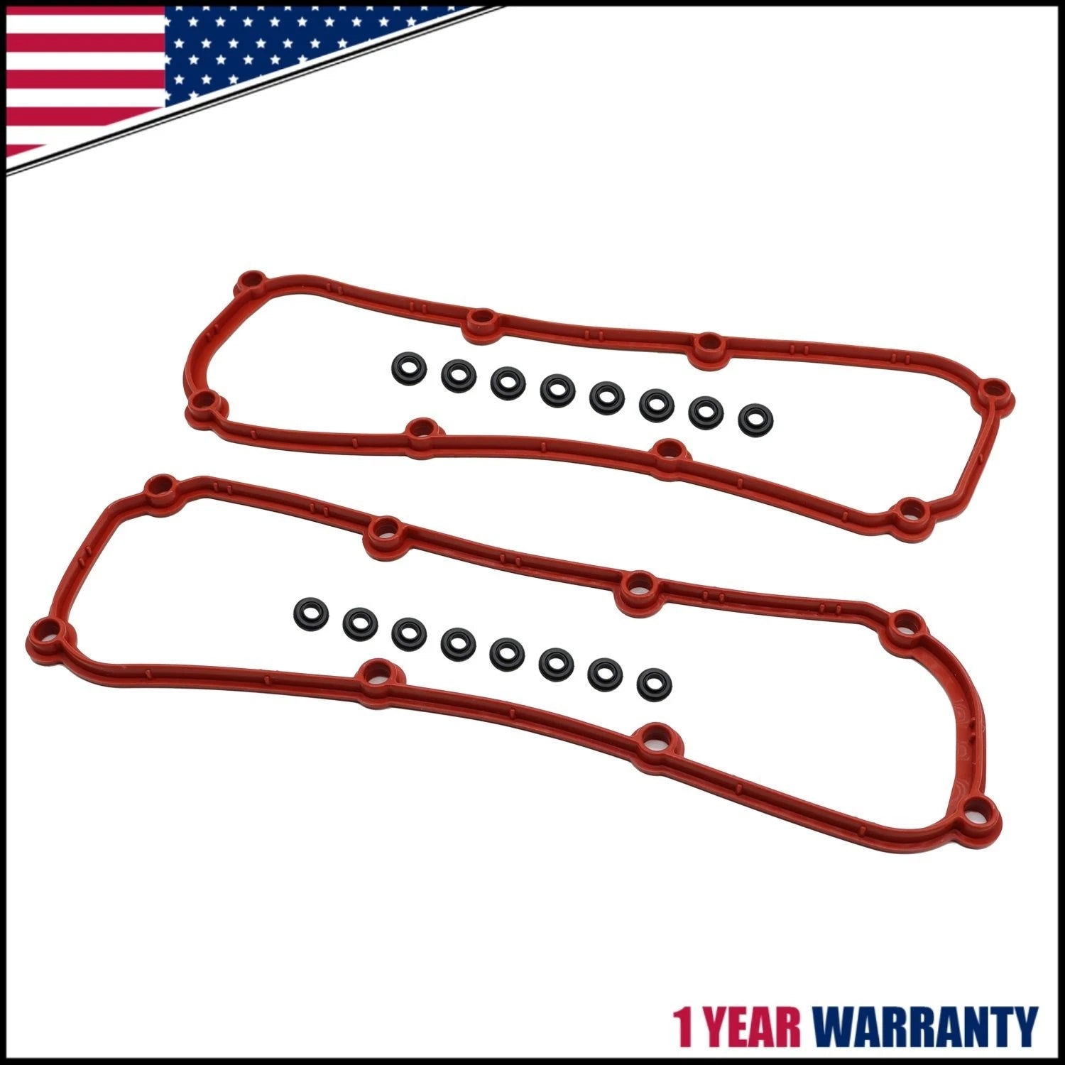 Valve Cover Gasket for Chrysler Town & Country, Dodge Caravan, Jeep 3.3L 3.8L (2004–2010)