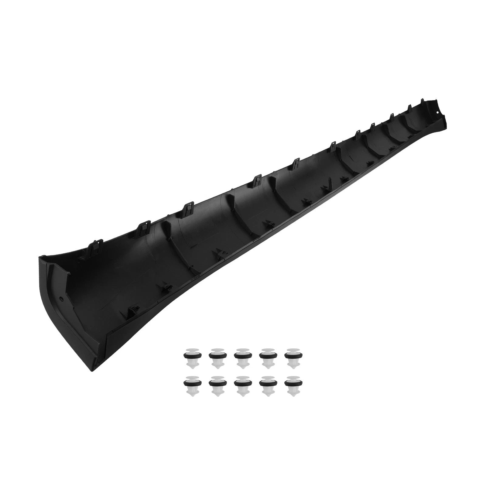 Right Side Body Extension Lip for Tesla Model Y (2020–2023) Black