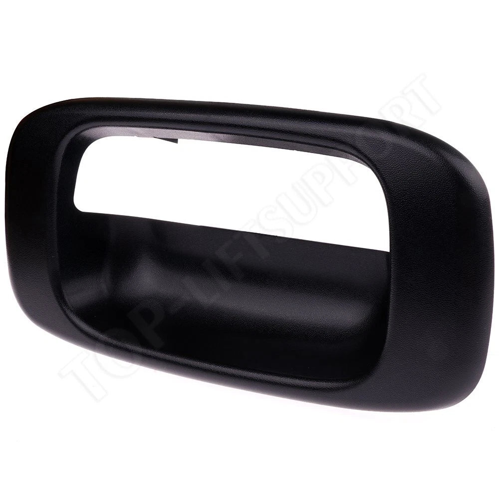 Liftgate Tailgate Handle Bezel Cover for GMC Chevy (1999–2007) Black