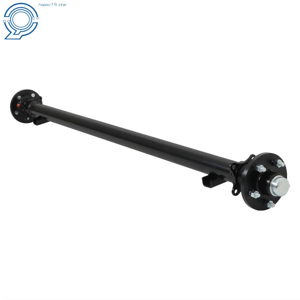 3500 lbs Axle Complete 5 Lug with U Bolt Kit for Boat Trailer