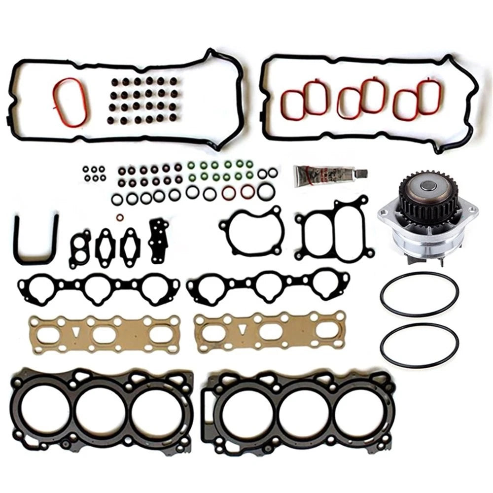 Head Gasket Set & Water Pump for Nissan Pathfinder (2005–2009) 4.0L V6 DOHC VQ40DE