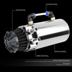 Oil Reservoir Catch Tank Can with Breather Filter for Universal Applications