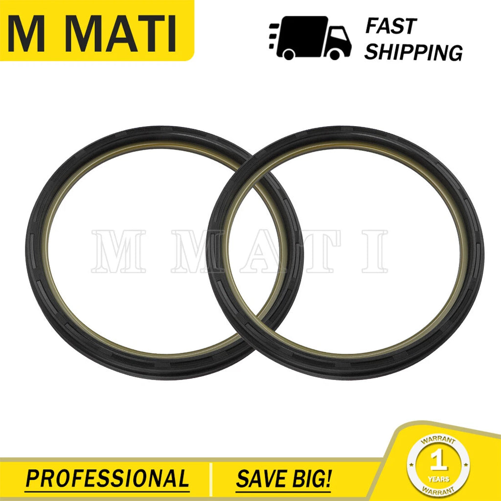 2X Front Brake Drum Dust Seal for Honda FourTrax 300 4x4 TRX300FW (1998–2000)