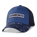 Blue Digi Camo Air Mesh Cap for Kenworth Trucks (KW)