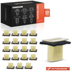 20Pcs Grommet Moulding Clip Retainer for Ford Lincoln Cadillac 