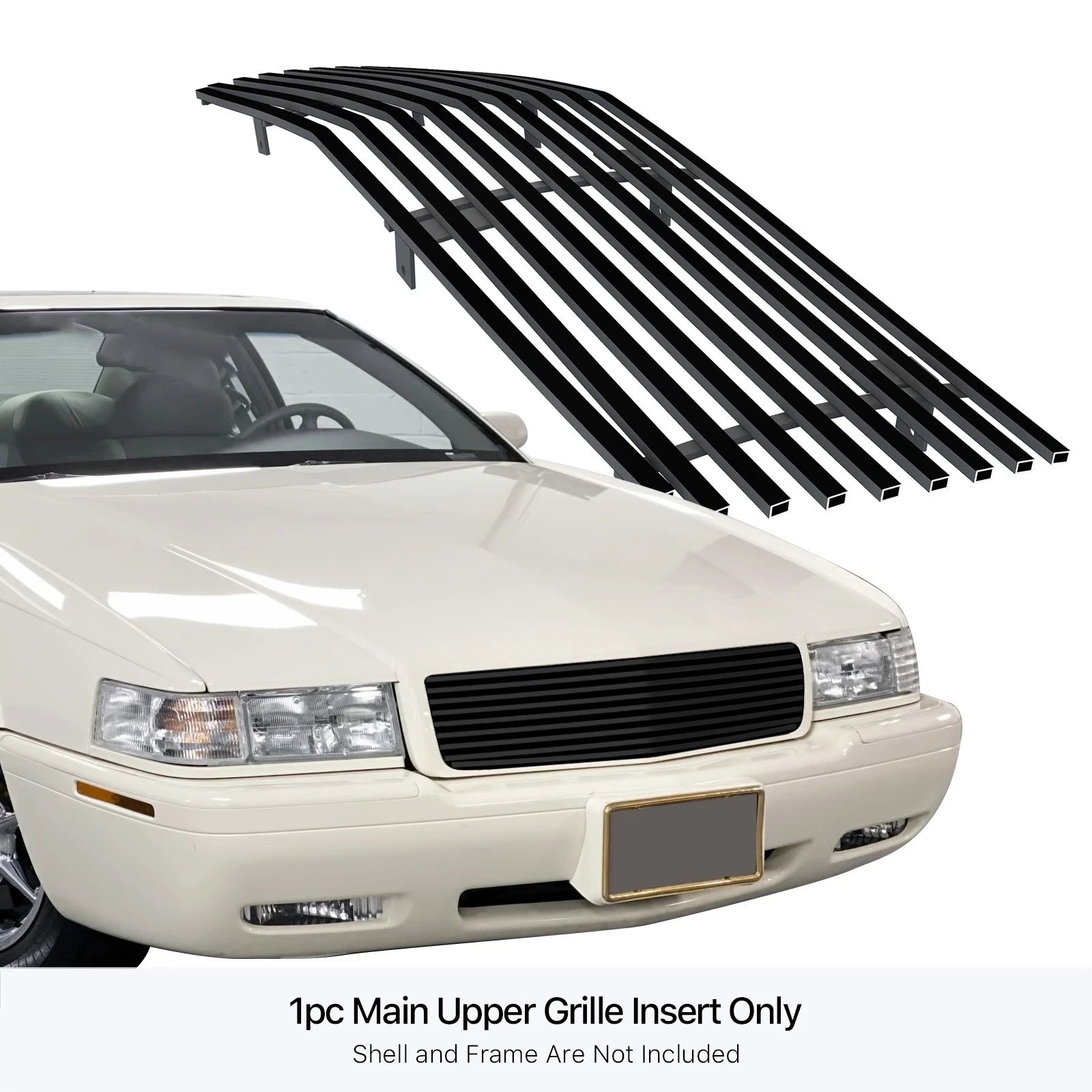 Stainless Black Billet Grille Insert for Cadillac Eldorado (1995-2002)
