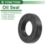 Set of 5 Oil Seal TG4 Lip Seal Ring for Rotary Shaft 30x56x12mm NBR Rubber