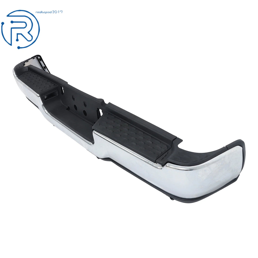 Step Rear Bumper for RAM 2500 3500 (2019-2024) Chrome Steel
