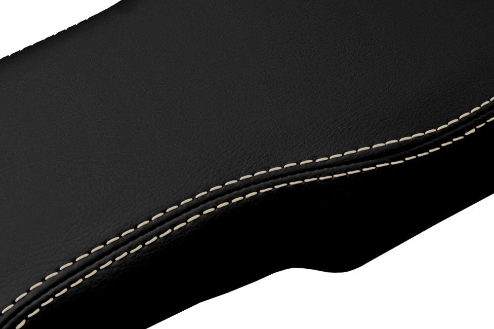 Console Lid Cover for Lincoln Town Car (2003–2011) Beige Stitch