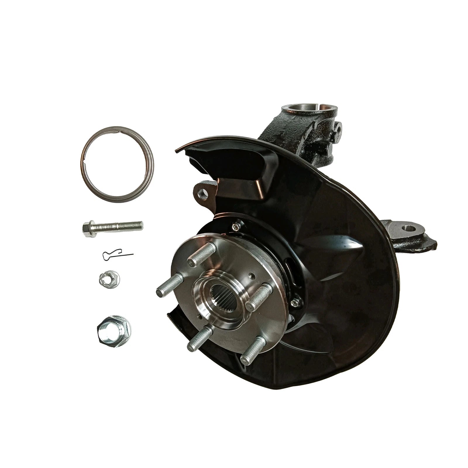 Front Left Steering Knuckle & Wheel Bearing Hub Assembly for Honda Accord (2003–2007)