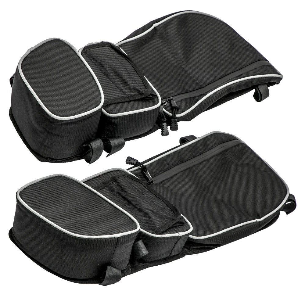 2X Door Storage Bags & Knee Pad Kit for Can-Am Maverick X3/MAX/RS Turbo (2017–2021)