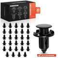 30x Nylon Fender & Bumper Retainer Clips for Honda CR-V