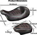 Low-Profile Seat Set for Harley Touring Road Glide Special (2009-2025)