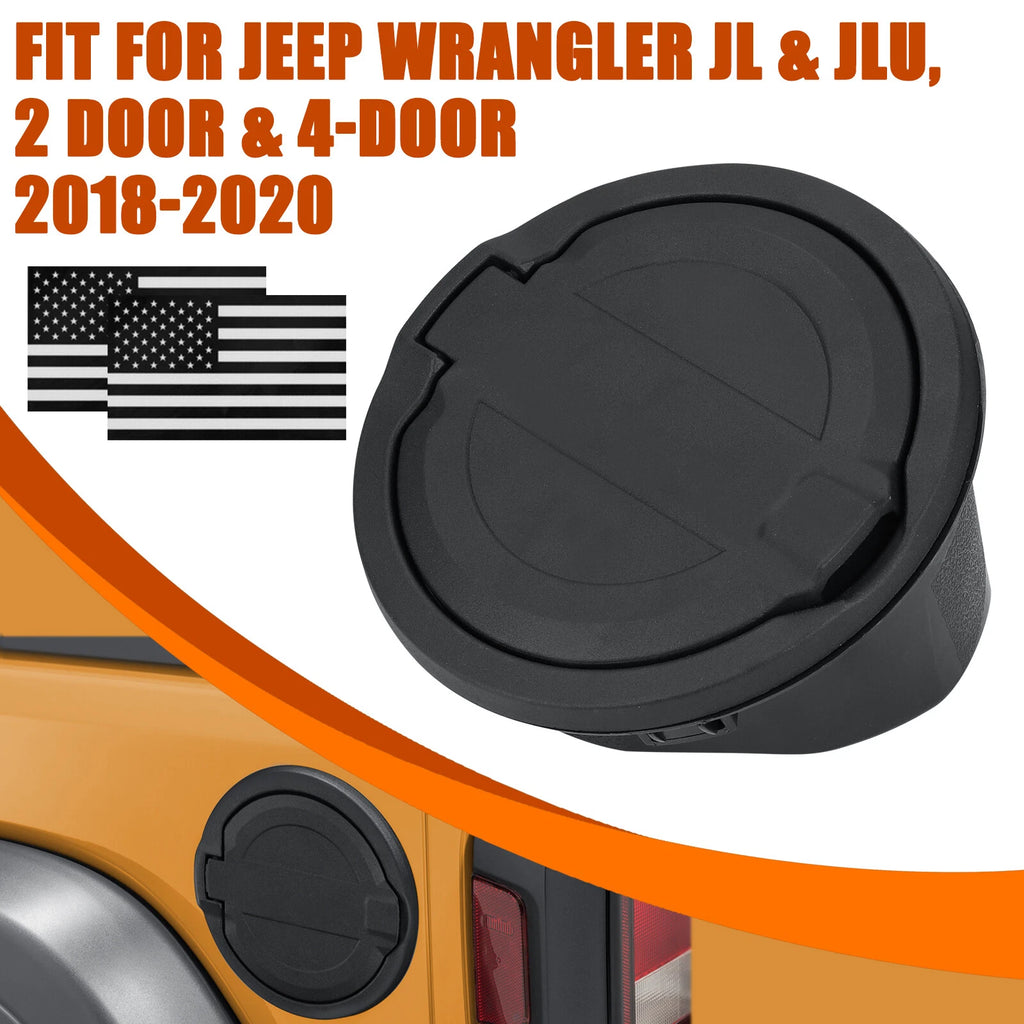 Fuel Filler Gas Cap for Jeep Wrangler JL JLU (2018–2022)