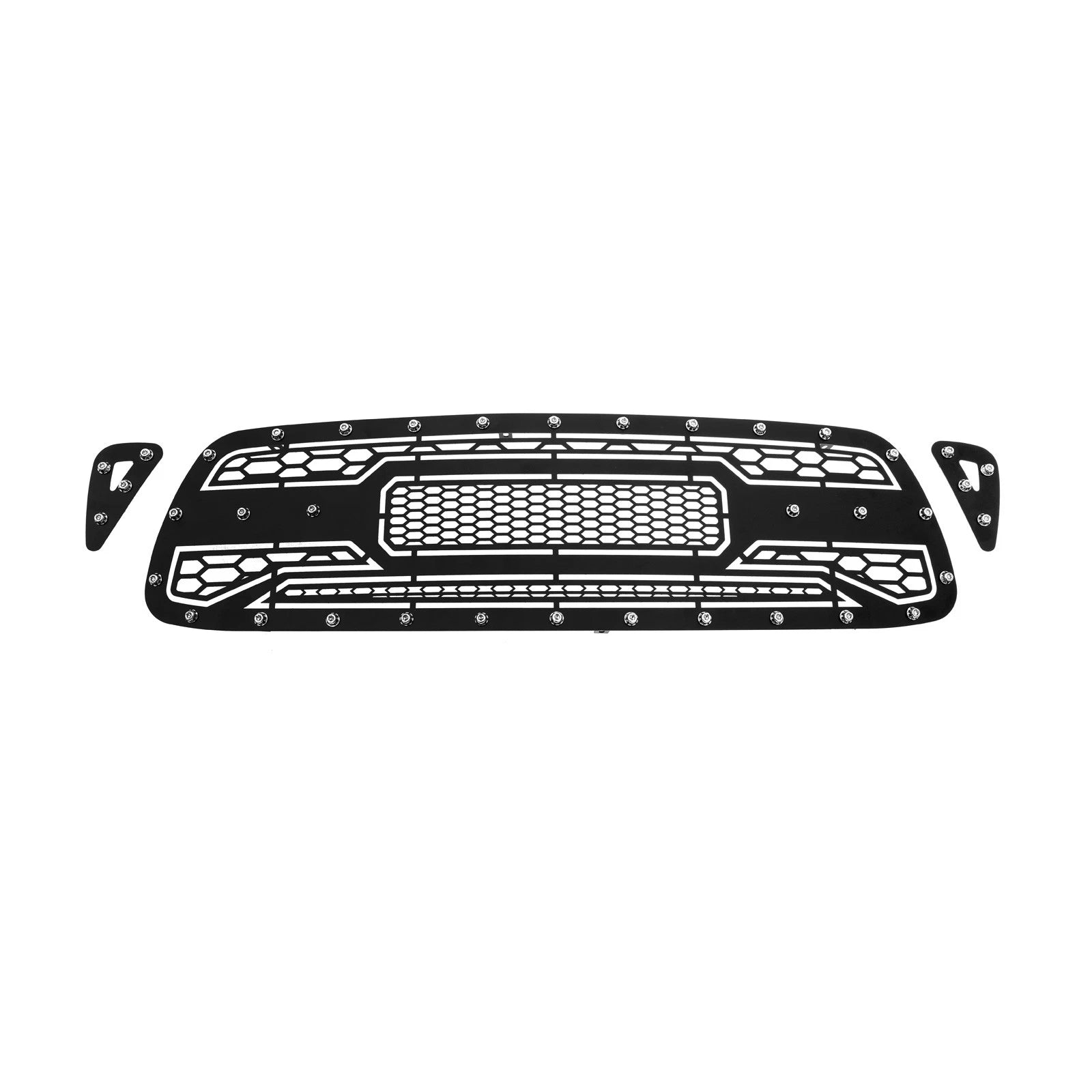 Stainless Black Laser Cut Grille Insert for Toyota Tacoma (2001–2004)