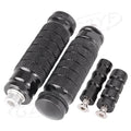 CNC Aluminum Black Rearset Footrests Foot Pegs for Universal Models
