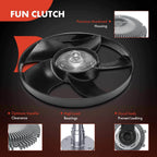 Radiator Cooling Fan Clutch for Dodge Sprinter 2500 (2002–2006)