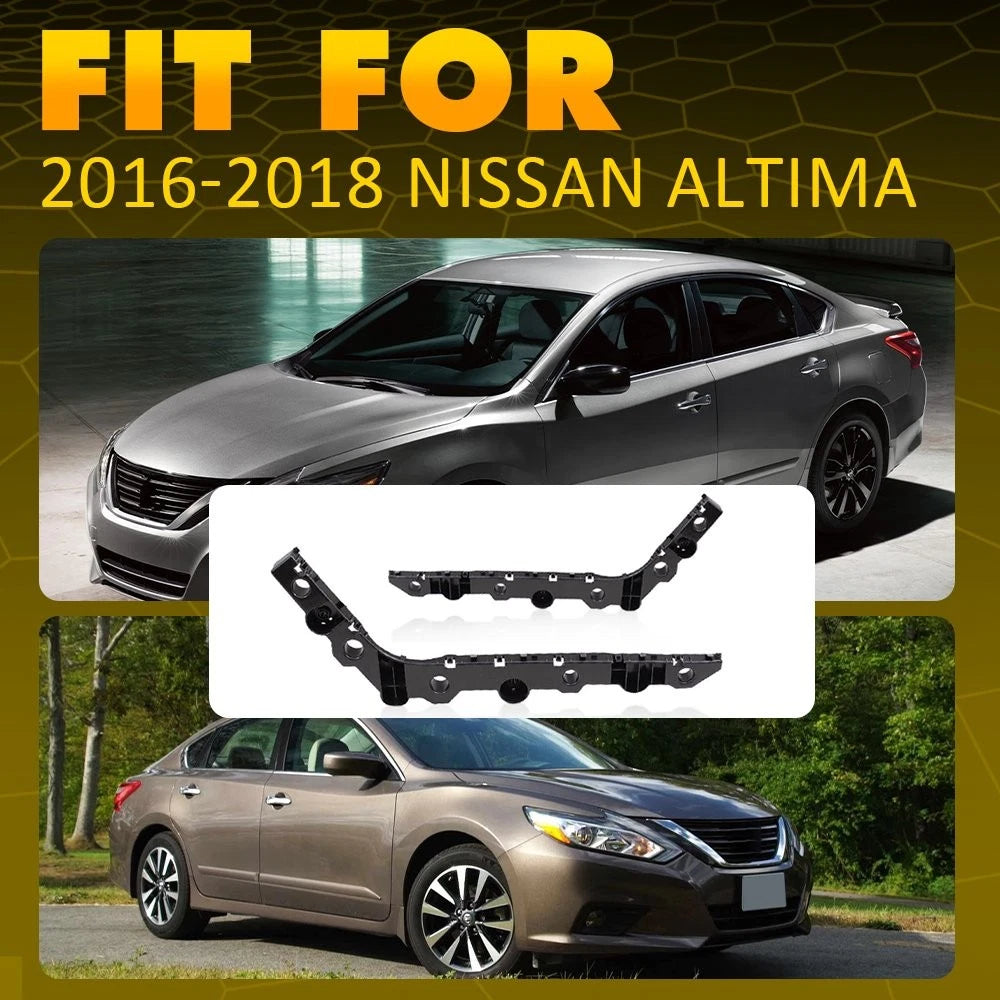 Pair Bumper Support Brackets for Nissan Altima (2016–2018)