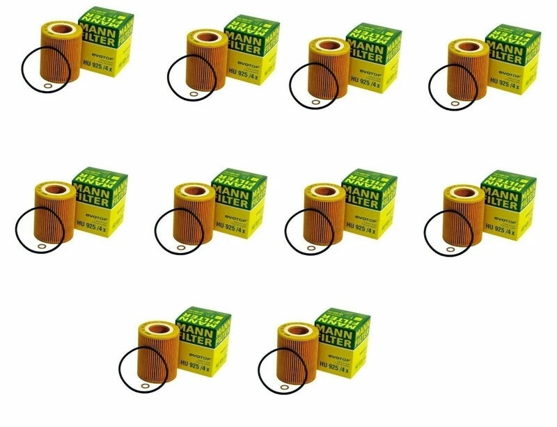 Set of 10 Engine Oil Filters for BMW E36 E39 E46 E53 E60 E83 320i