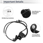 Rear Right ABS Wheel Speed Sensor No. 89545-0T010 for Toyota Venza (2009–2015)