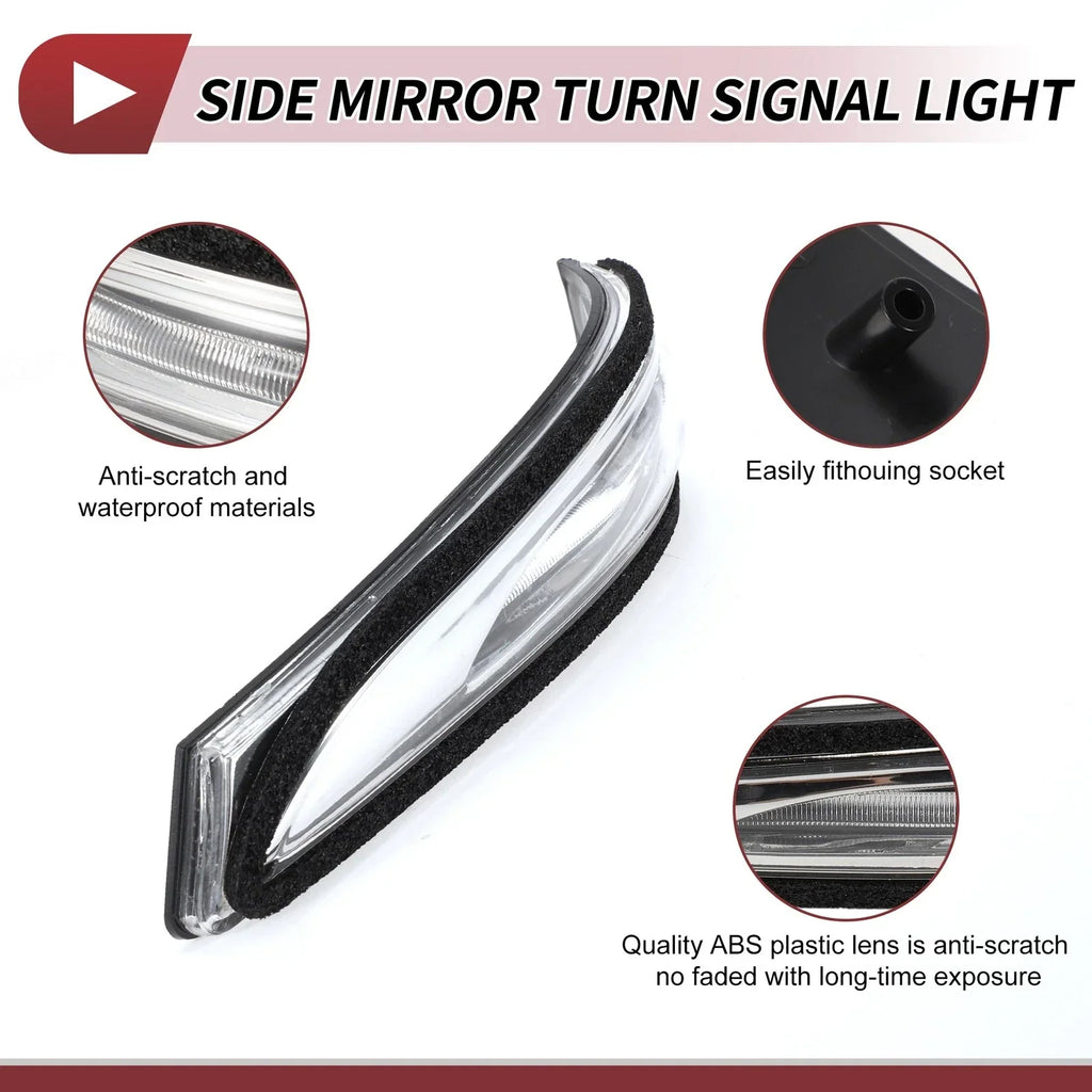 Car Mirror Turn Signal Light for Hyundai Accent (2011-2014) Left LED